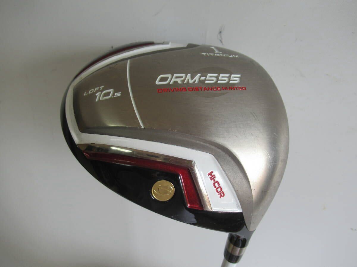 ★ORLIMAR オリマー ORM-555 Hi-COR ドライバー 1W 10.5° 純正カーボンシャフト L543★レア★激安★中古★ ★拍卖