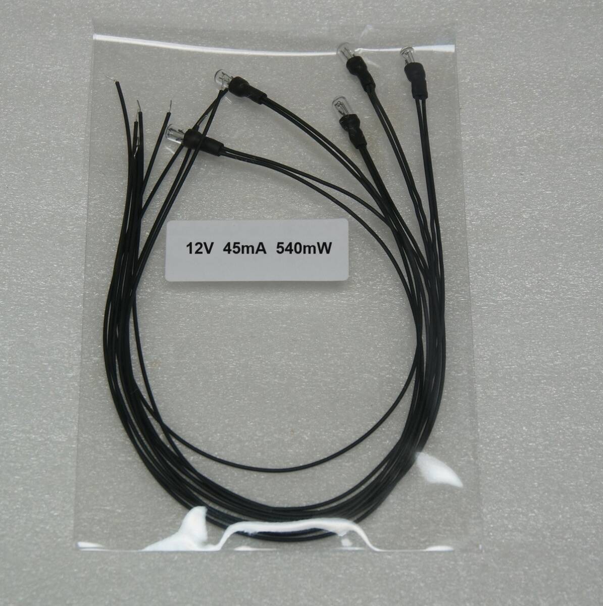 3V 75mA 225mW 直径3mm 5個 セット リード線付 むぎ球 麦球 電球 フィラメントランプ拍卖