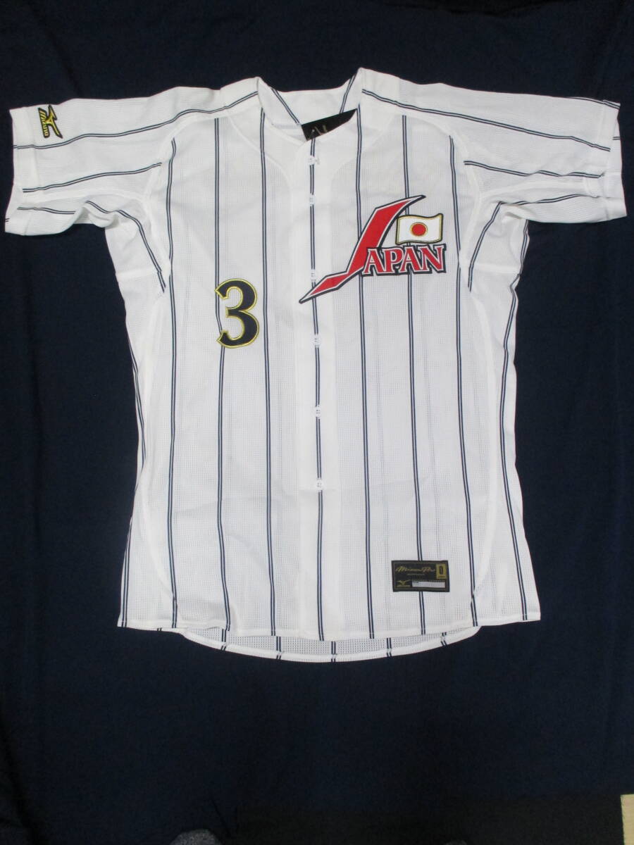 送料無料◆長嶋茂雄監督◆2003アジア大会◆レプリカユニフォーム◆O◆サイズ◆ミズノプロ◆3番◆JAPAN◆栄光◆野球◆即納◆限定品拍卖