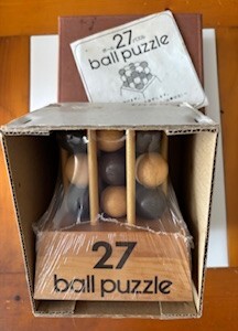 ボールパズル27 木製パズル 箱入り 未開封・長期自宅保管品拍卖