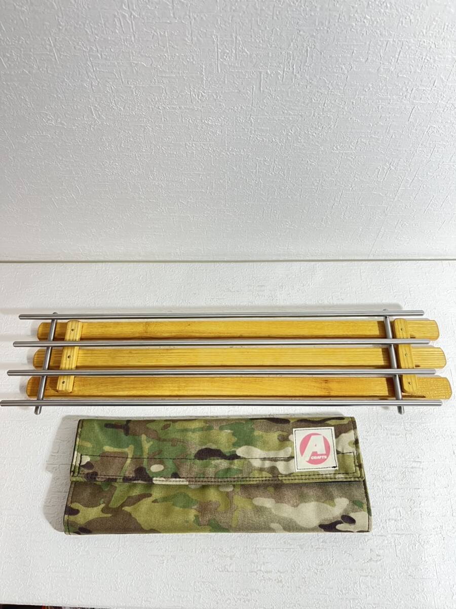 asimocrafts アシモクラフツ アウトドア用品 キャンプ用品 グリル テーブル カバー 3点セット拍卖