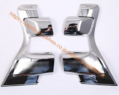 新品 ランドクルーザープラド150系 PRADO リアテールランプ カバーガーニッシュ シルバー 2P 3098拍卖