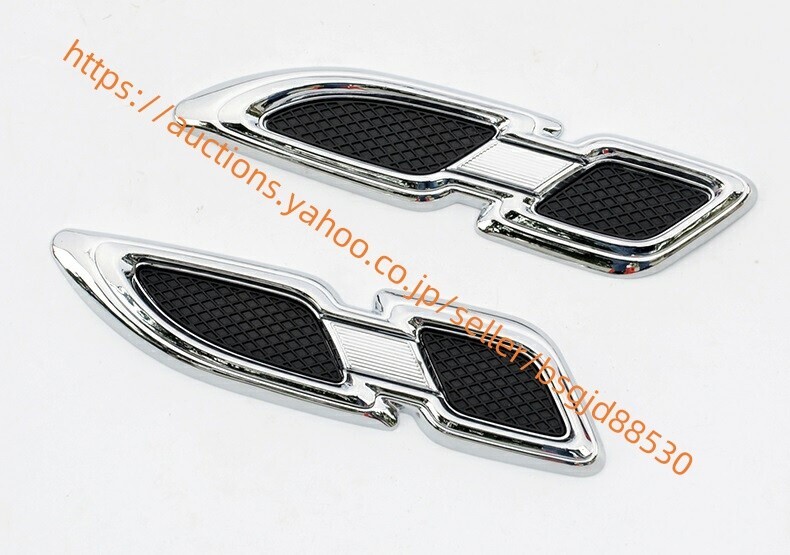 新品 スバル・新型XV GT系 専用フェンダーパネル 外装 ABS メッキ 2PCS 3563拍卖