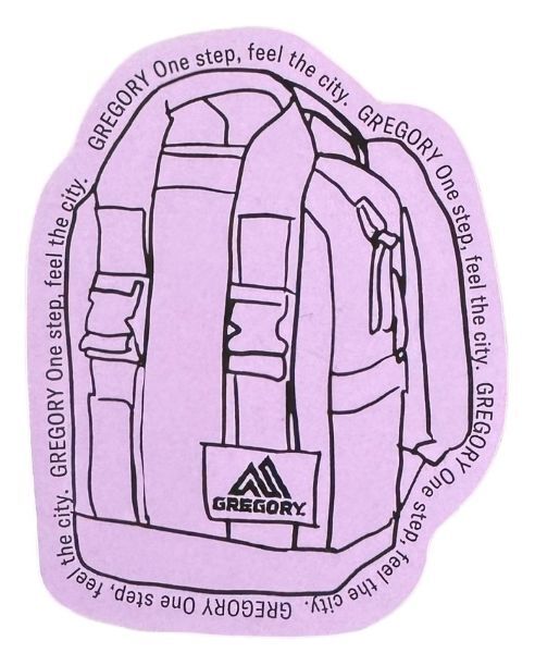 グレゴリー バックパック ステッカー GREGORY LOGO STICKER LPK アウトドア キャンプ リュック カスタム ロゴ キャンペーン シール 新品拍卖