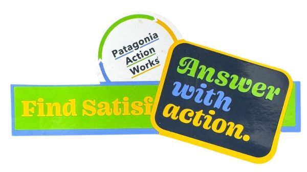 訳有 パタゴニア アクションワークス キャンペーン ステッカー PATAGONIA ACTION WORKS STICKER 海外 コレクション シール デカール 新品拍卖