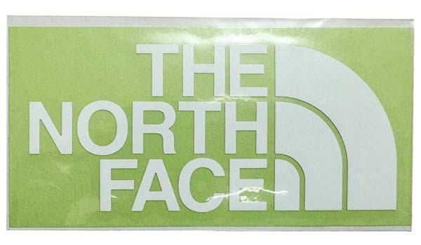 ノースフェイス カッティング ロゴ ステッカー 白 THE NORTH FACE LOGO STICKER アウトドア キャンプ シール 転写 TNF ブラック 新品拍卖