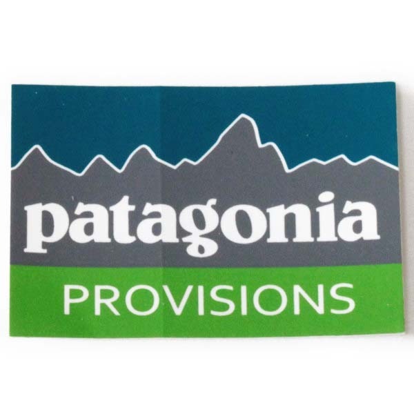 訳あり パタゴニア プロビジョンズ キャンペーン ステッカー ミニ 緑 Patagonia PROVISIONS シール デカール 非売品 稀少 ネコポス 新品拍卖