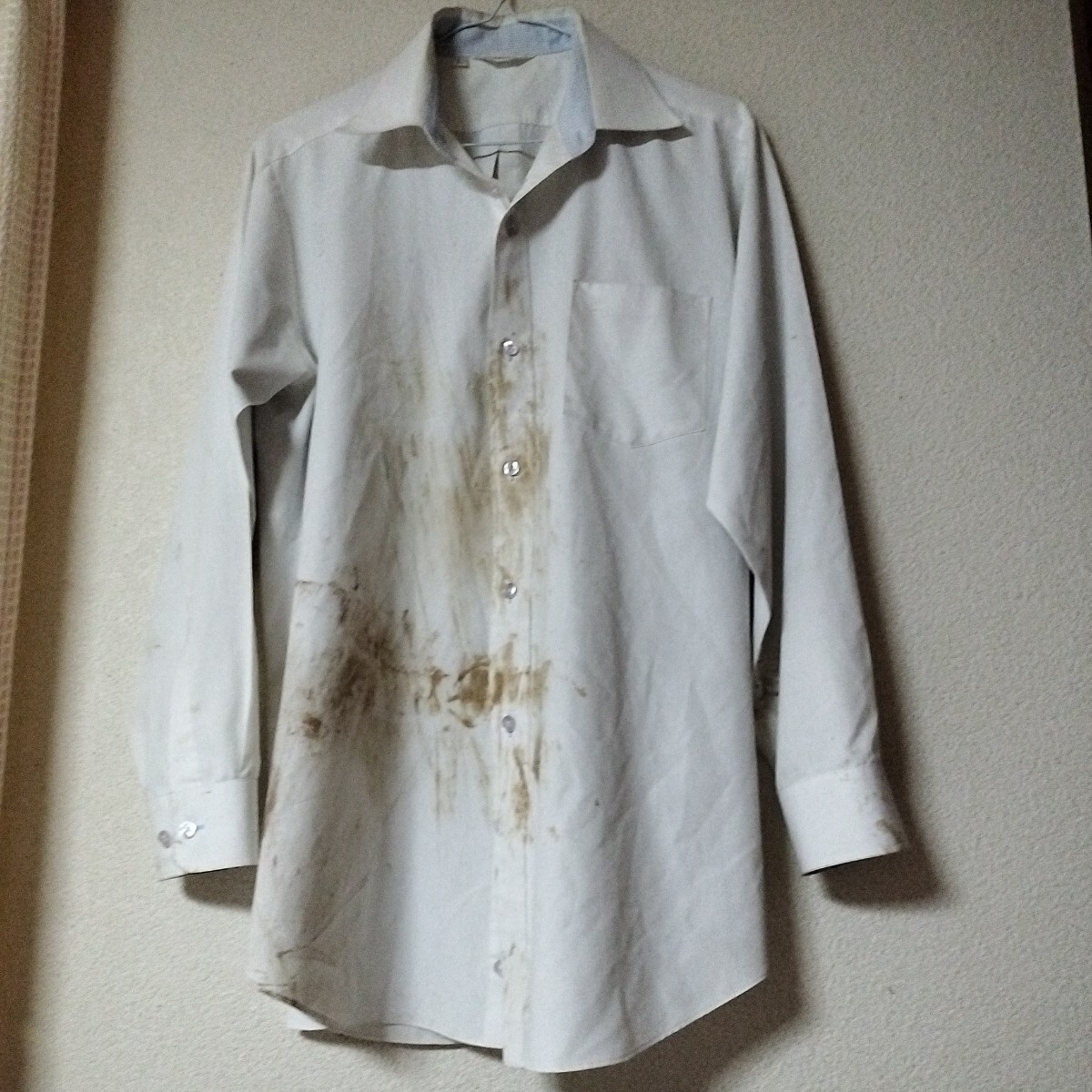 ワイシャツ Lサイズ ※汚れあり拍卖