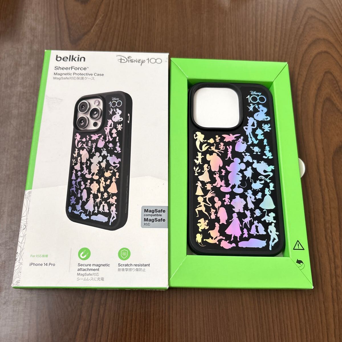 706p1401☆ 【ディズニー創立100周年限定モデル】Belkin iPhone 14 Pro用ケース拍卖