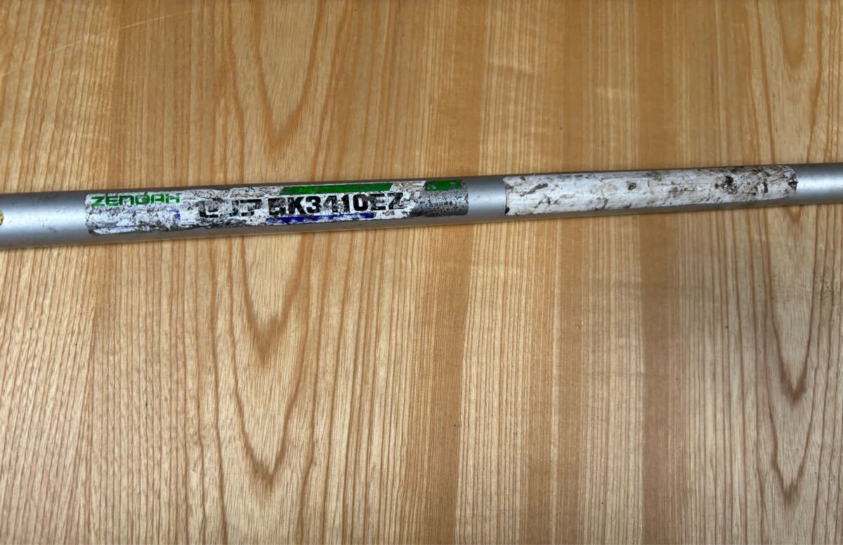 草刈機刈払機部品パーツ パイプ/シャフト パイプ径24mm シャフト径7mm ギア歯数13山 背負式 ゼノア BK3410拍卖