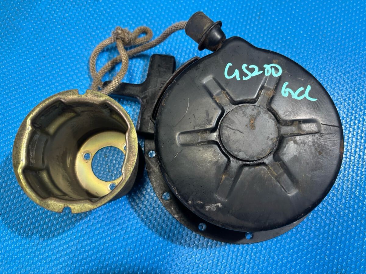 送料600円 ガソリンエンジン 部品 パーツ クボタ GS200-GCL リコイルスターター スタータープーリーセット 拍卖