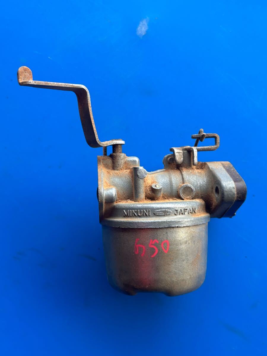 送料600円 管理機 ポンプ 動噴 ガソリンエンジン 部品パーツ ヤンマー G50 純正キャブレター 動作未確認 洗浄が必要かも拍卖