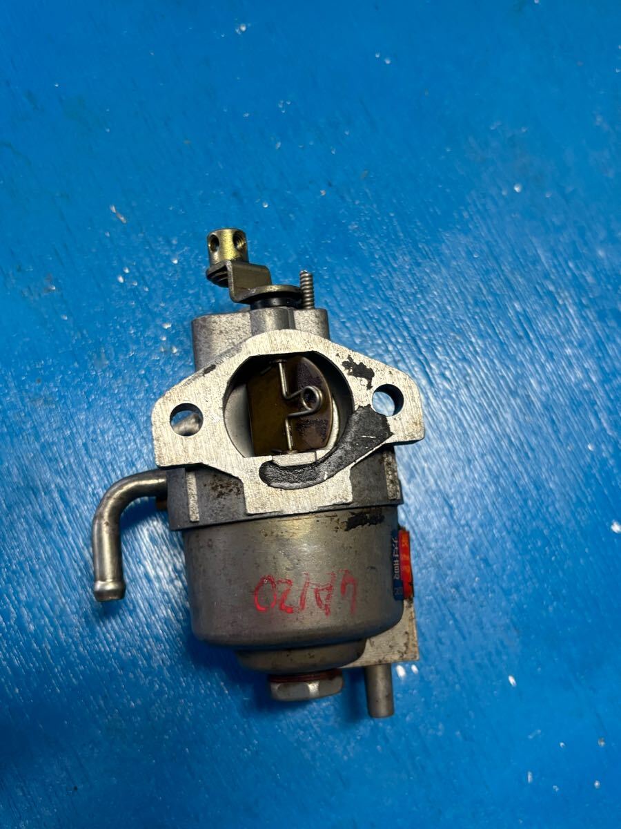管理機/草刈機/モア/ガソリンエンジン 部品パーツ 出品時動作未確認 純正キャブレター ヤンマーGA120 拍卖