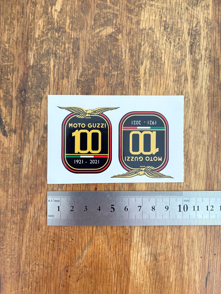 モトグッチ MOTOGUZZI 100周年 ステッカー拍卖