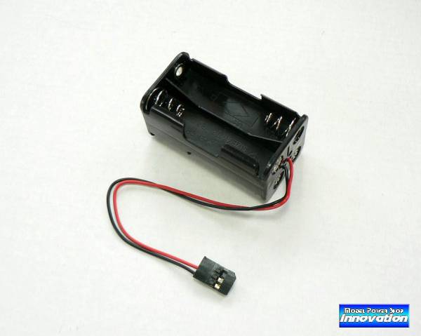 ☆LUNA 4×AAバッテリーボックス (FUTABAコネクタ-タイプ) @^^拍卖