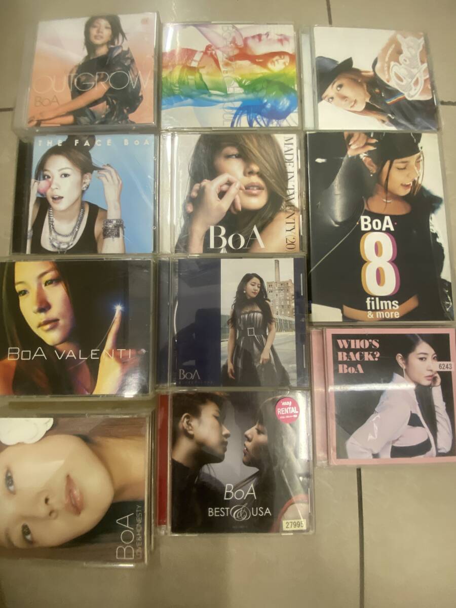 BoA (ボア) DVD+ベストアルバム 2CD CD+アルバム CD DVD+アルバム CD 計11枚セット拍卖