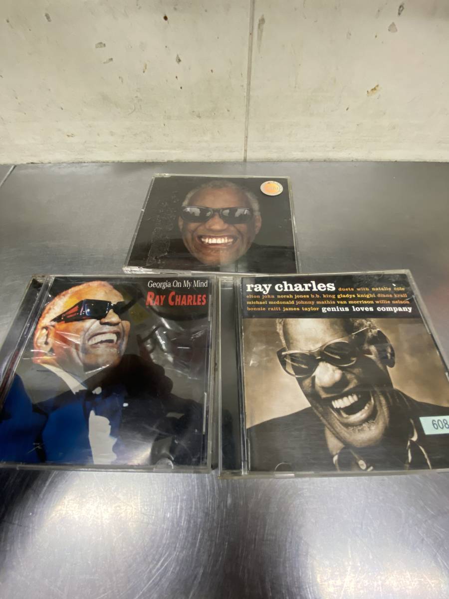 RAY CHARLES (レイチャールズ)アルバム CD +シングル CD 計3枚セット拍卖