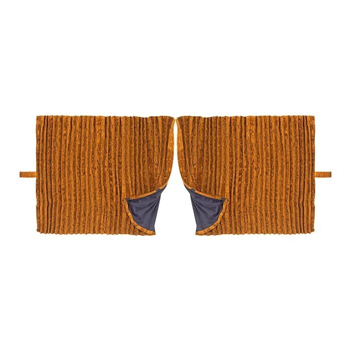 MADMAX トラック用品 チンチラZERO プリーツ アコーディオン式 仮眠 カーテン ゴールド/デコトラ レトロ【送料800円】拍卖