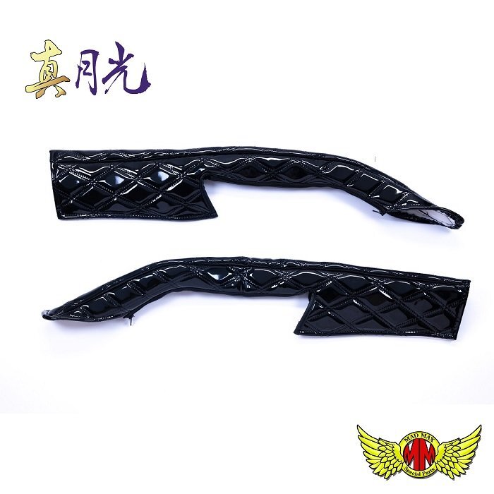 MADMAX トラック用品 真月光 ドアハンドルカバー ブラック 日野 17レンジャー 標準・ワイド H29.05~【送料800円】拍卖