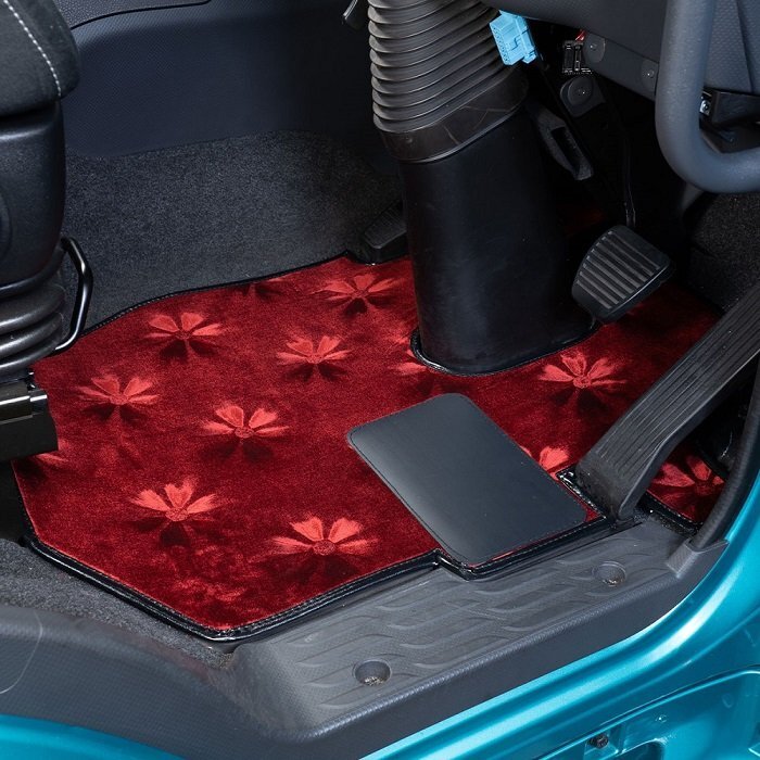 MADMAX トラック用品 金華山 コスモス フロアマット 運転席のみ ダークレッド ファイブスター ギガ H27/11~【送料800円】拍卖