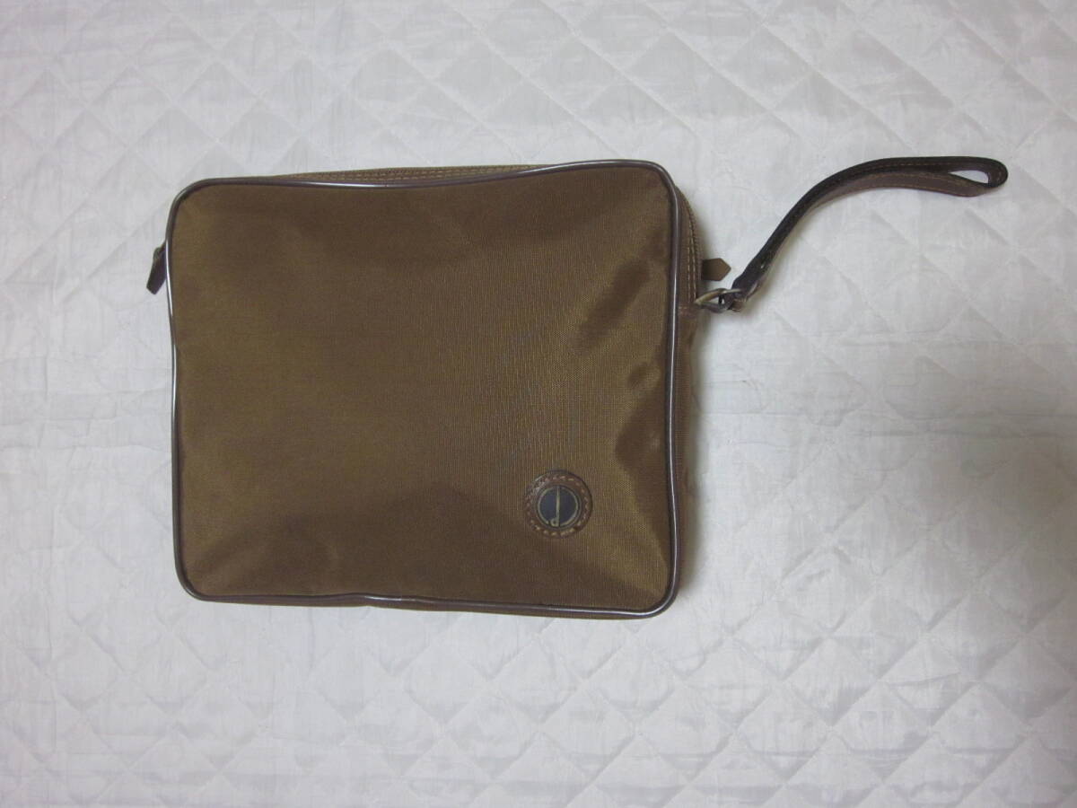 ☆☆☆【10/15・大幅値下げ】ダンヒル dunhill LONDON:セカンドバッグ&ボストンバッグ収納セット:ナイロン&革材:フランス製:送料無料拍卖