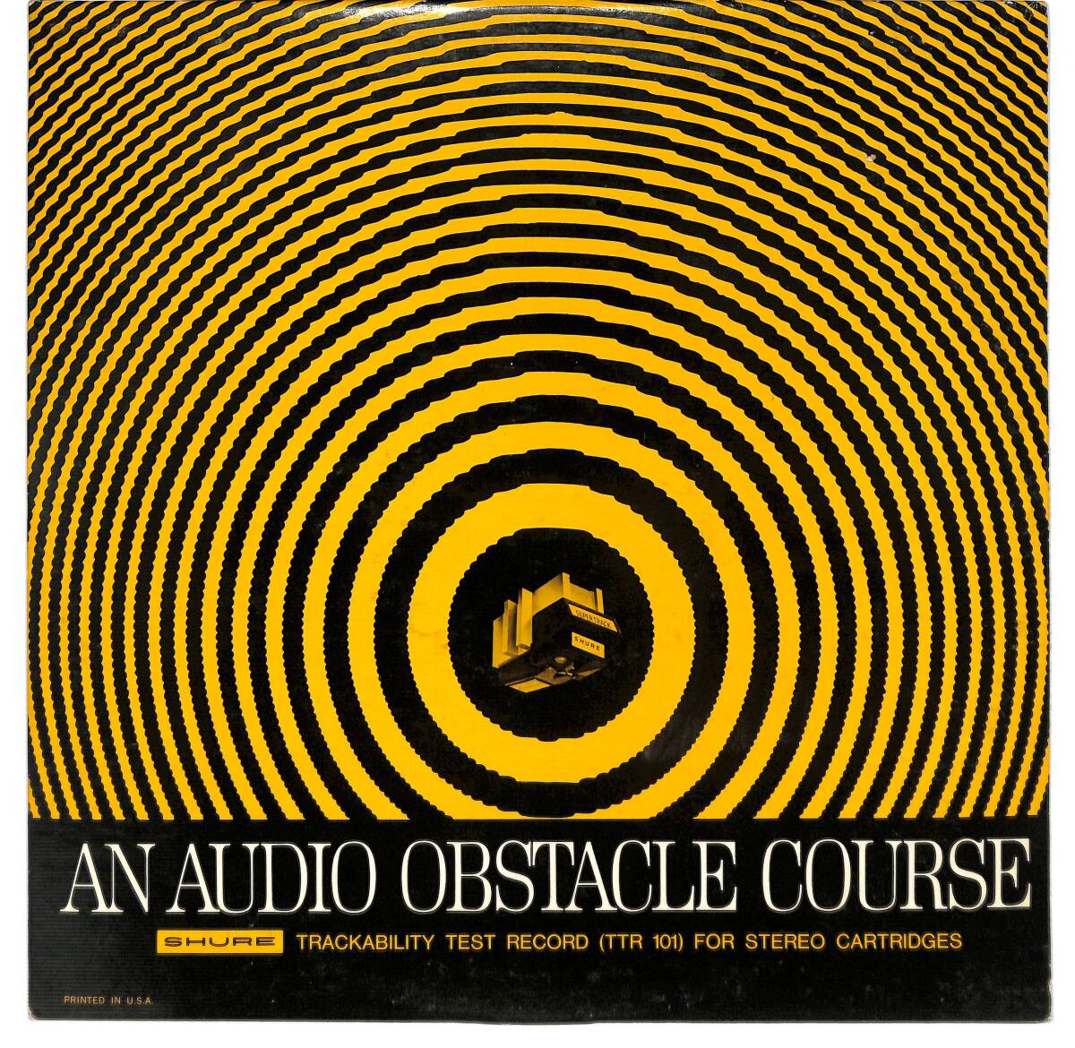 g3145/LP/米/SHURE/An Audio Obstacle Course/Shure Trackability Test Record/その1/TTR-101拍卖