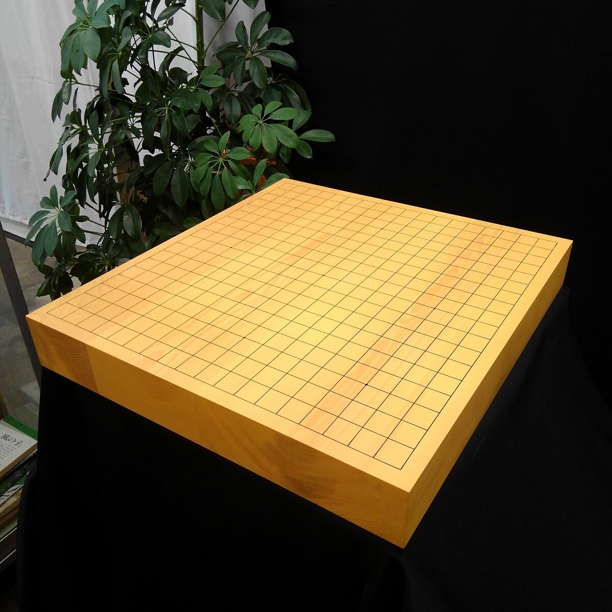 【国産 本榧 2寸卓上碁盤 板目⑤】拍卖