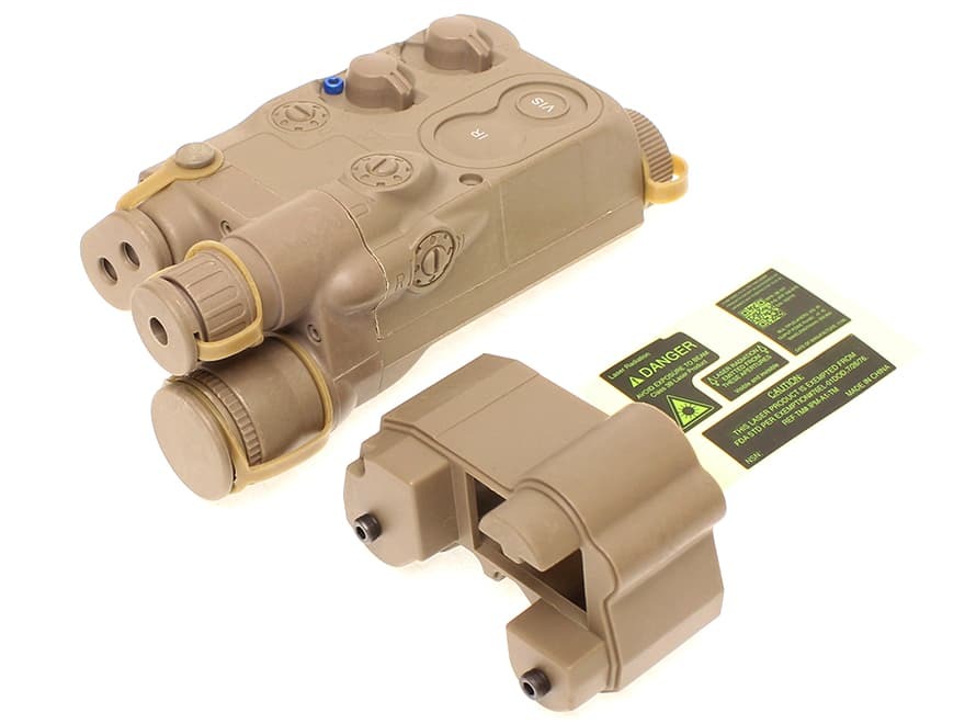 H8107D MILITARY-BASE(ミリタリーベース)AN/PEQ-16スタイル バッテリーケース/DE拍卖