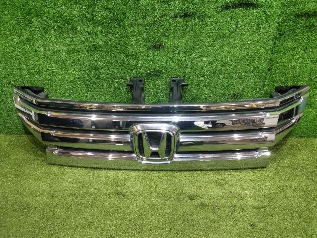 ステップワゴン DBA-RK6 ラジエータグリル 71121-SZW-J01 メッキ イルミネーションランプ付拍卖