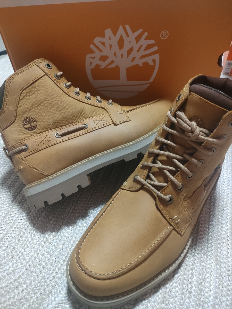 新品 定価23100 Timberland 7アイレット ブーツ 28.5cm US10.5 ヌバック レザー ティンバーランド 7eye ウィート拍卖