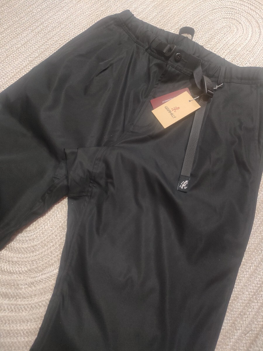 新品 定価16500 GRAMICCI アーバンリサーチ 別注 ロングパンツ XL ブラック 黒 撥水 ストレッチ グラミチ メンズ 拍卖