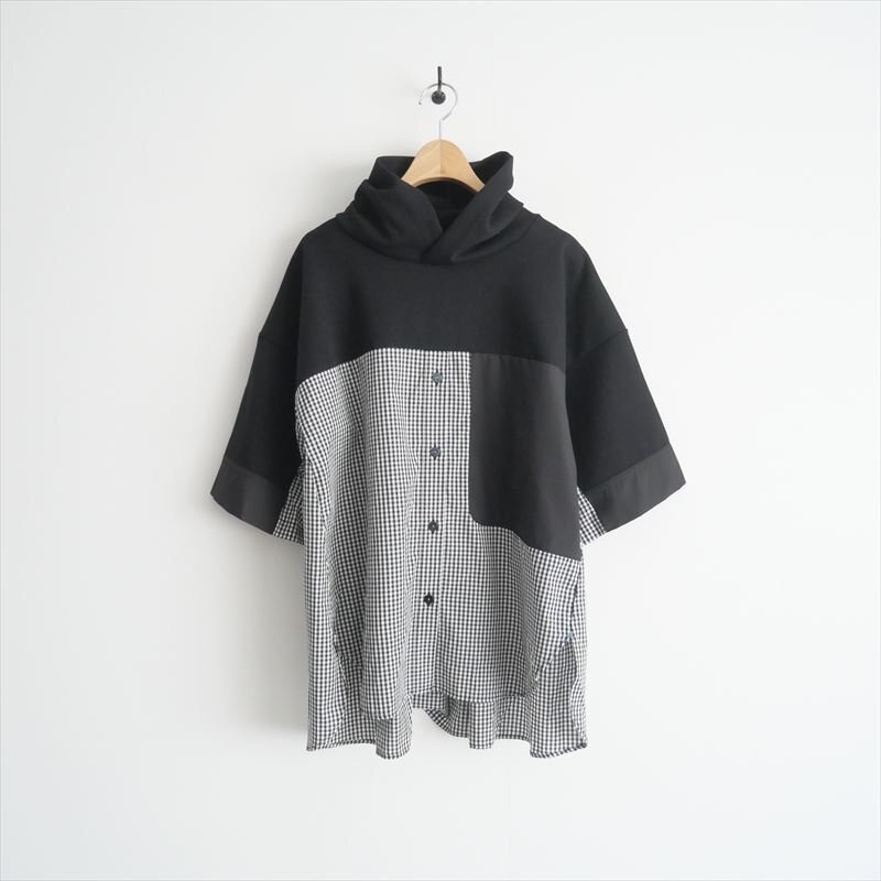 2024SS・人気完売品 / 未使用 / nagonstans ナゴンスタンス / hood shirt pulover シャツ M / 470HS480-1350 / 2411-1475拍卖