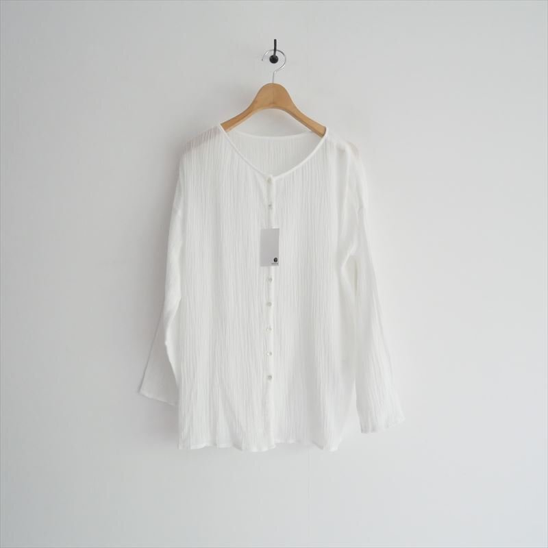 2024SS / SLOBE IENA スローブイエナ / ガーゼ 2WAYブラウス / 24051912602020 / 2408-0935拍卖