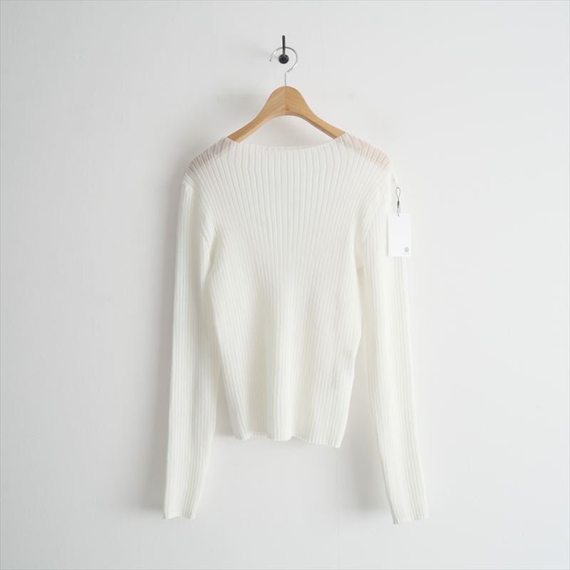 2024SS / IENA イエナ / シアーリブプルオーバー / 24080900310010 / 2405-0278拍卖