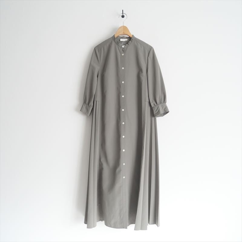 2023・人気完売色 / Ballsey ボールジィ / TOMORROWLAND / スパンブロード バックプリーツシャツワンピース 36 / 11063406001 / 2411-0430拍卖