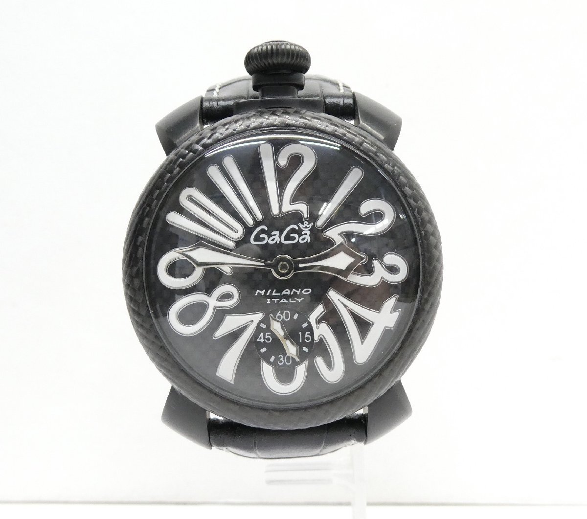 ガガミラノ GAGA MILANO MANUALE 48 手巻 箱付 ※文字盤補修有り 腕時計 △WA6413拍卖