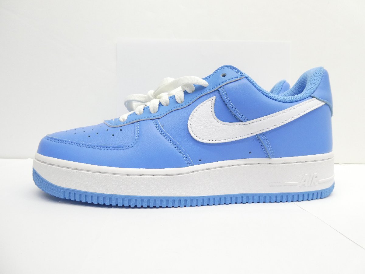 ナイキ NIKE AIR FORCE 1 LOW RETRO University Blue size:28.0cm スニーカー 靴 △WT4157拍卖