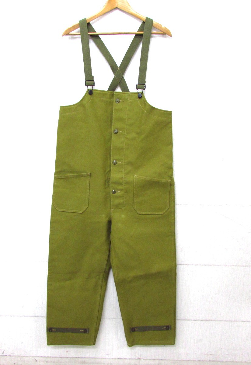 Buzz Rickson's バズリクソンズ デッキパンツ U.S.NAVY オーバーオール サロペット BR41760★FG7810拍卖