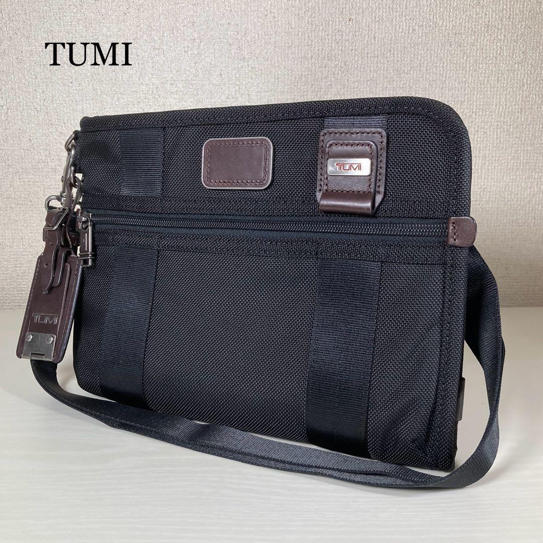 極美品 TUMI トゥミ 2WAY ショルダーバッグ セカンドバッグ サコッシュ拍卖