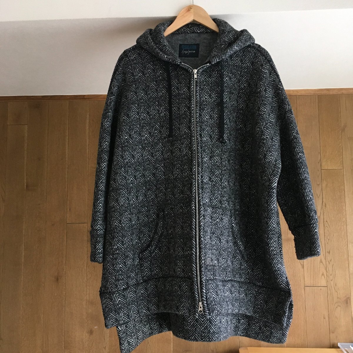 即決 REGULATION Yohji Yamamoto ヨウジヤマモト ジップ ジャケット コート2 TM拍卖