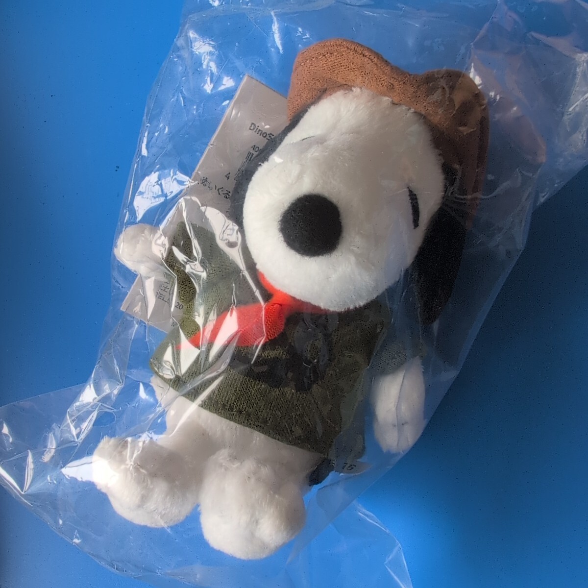 ★スヌーピー★Dino Science★恐竜科学博Ver.★ぬいぐるみキーチェン★マスコット★新品タグ付き拍卖