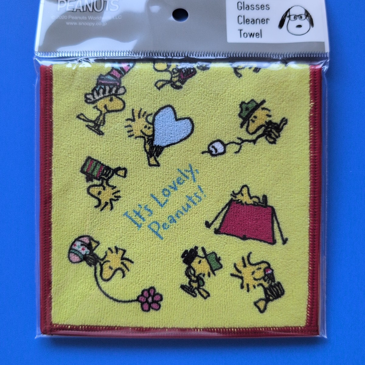 ★スヌーピー★阪急百貨店【うめだスヌーピーフェスティバル2023】限定★眼鏡クリーナータオル★メガネ拭き★ラスト♪拍卖