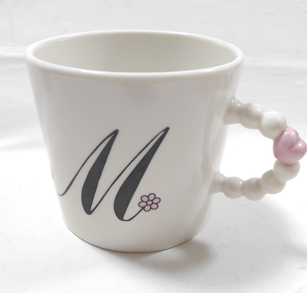 未使用自宅保管品サマンサタバサマグカップイニシャルM拍卖