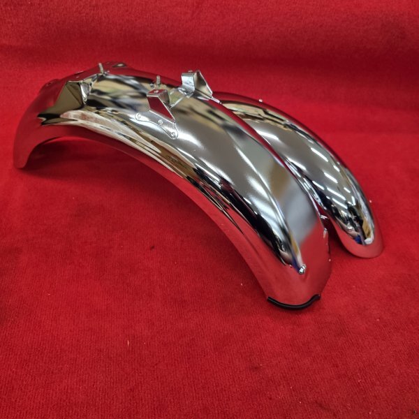 KAWASAKI W800 EJ800B EJ800E 純正メッキ フェンダーセット B拍卖