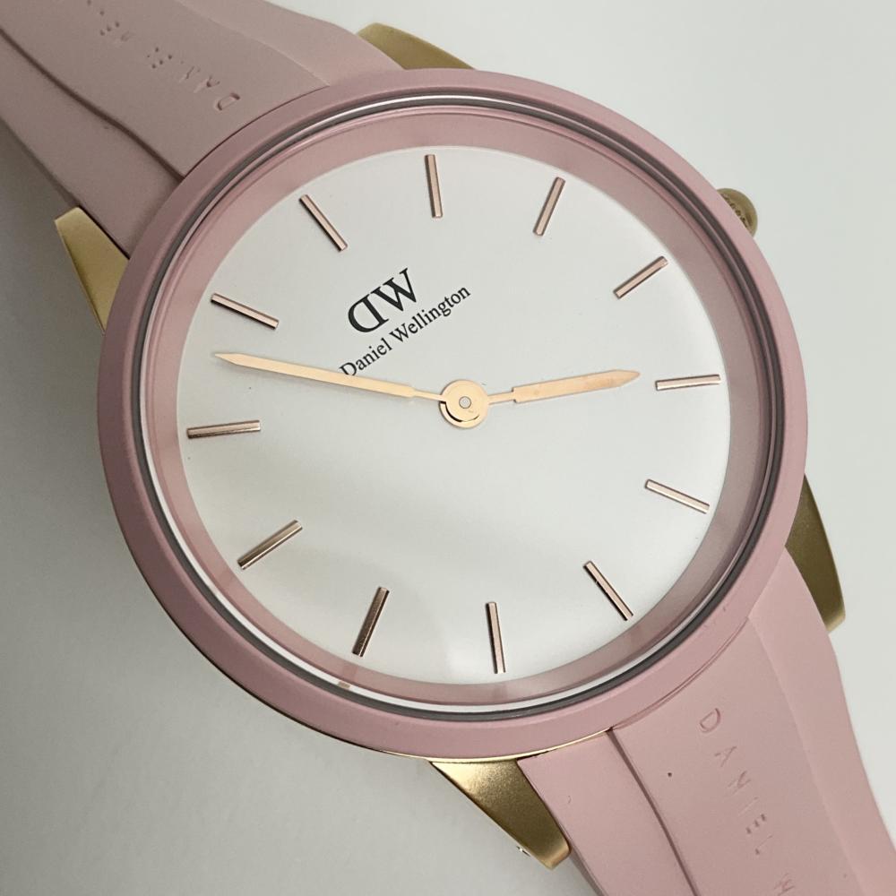 ダニエルウェリントン DANIEL WELLINGTON メンズ レディース ユニセックス 腕時計 DW00100533 ピンク ローズゴールド アナログ拍卖
