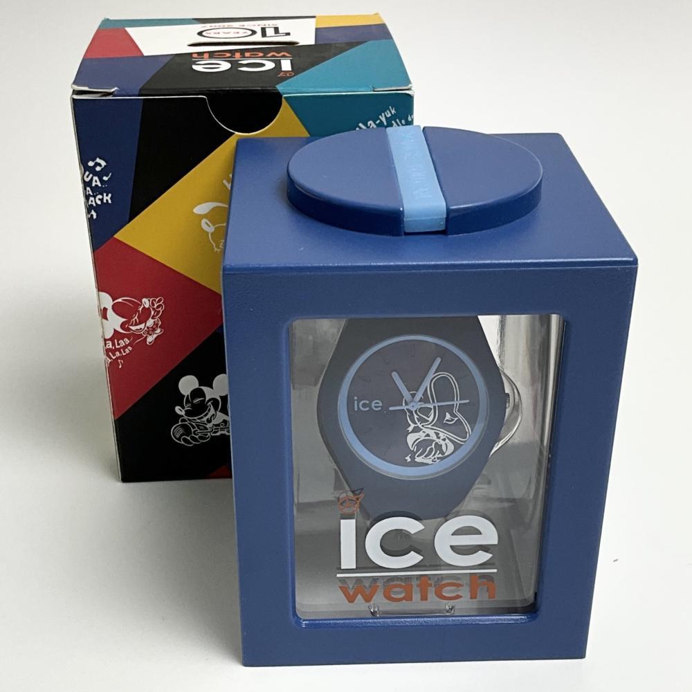 アイスウォッチ 腕時計 ice watch 014770 Disney レディース ディズニー コレクション シンギング ドナルド ダック ブルー M拍卖