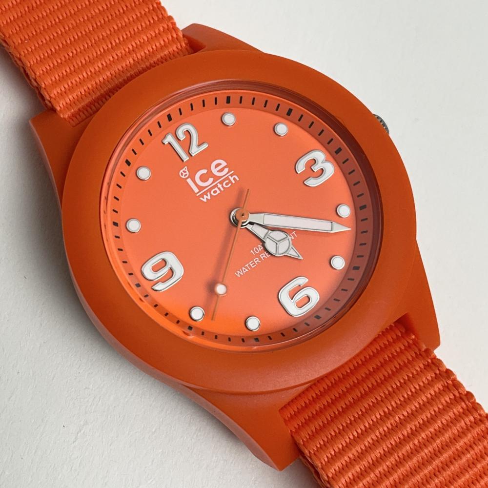 アイスウォッチ 腕時計 ice watch 016447 ネイチャー サンオレンジ ミディアム レディース メンズ ユニセックス アナログ 付属品なし拍卖