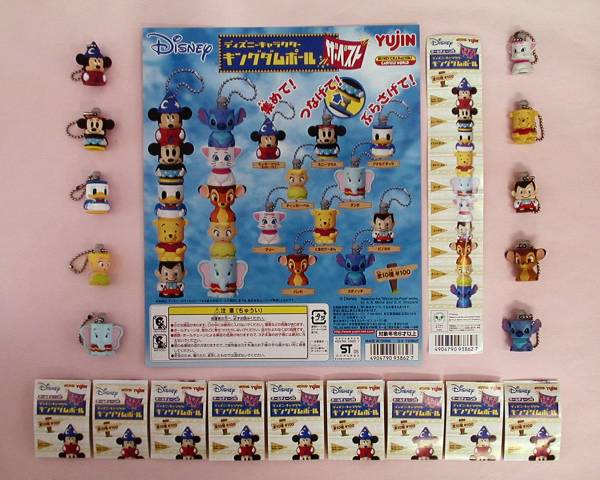 ガチャポン ディズニーキングダムポールベスト全10種★ミッキー拍卖