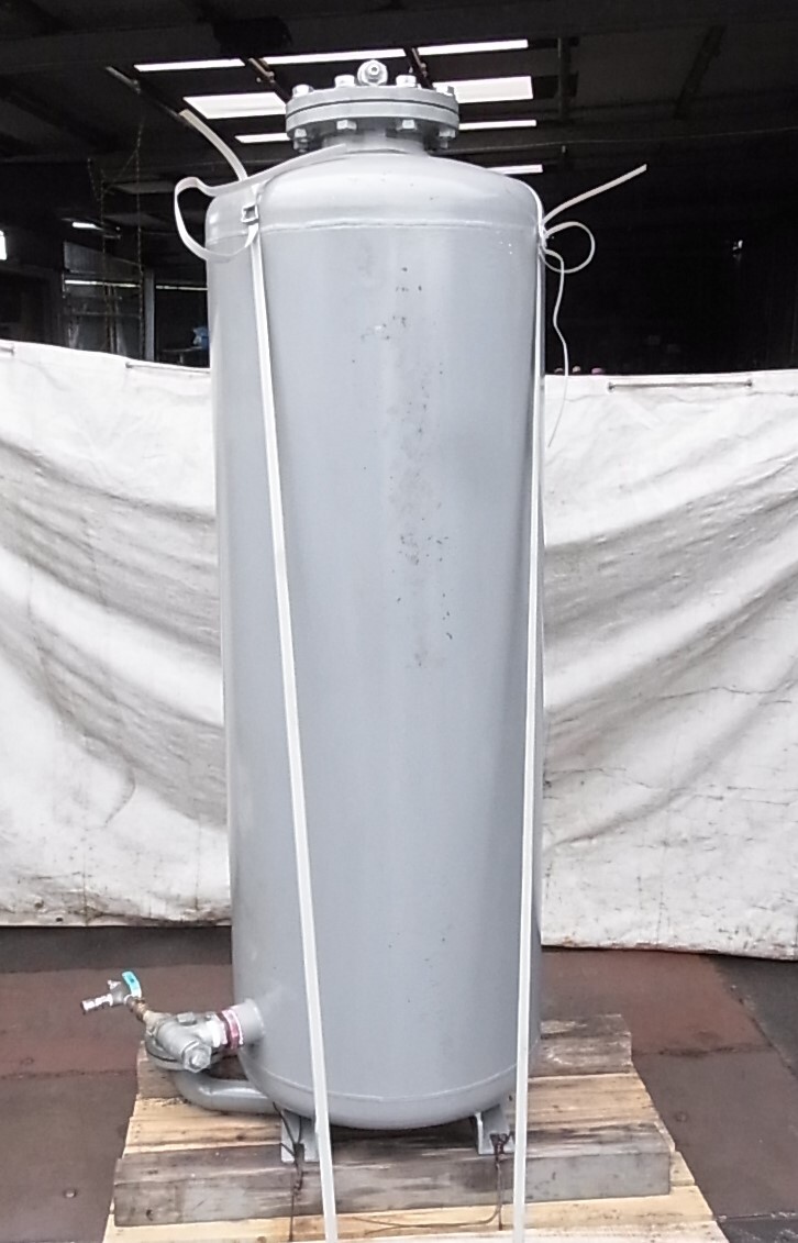 ま 約300L エアータンク③ 縦型・空気タンク・サブタンク・レシーバータンク・コンプレッサ・空気圧縮機 お奨め品拍卖
