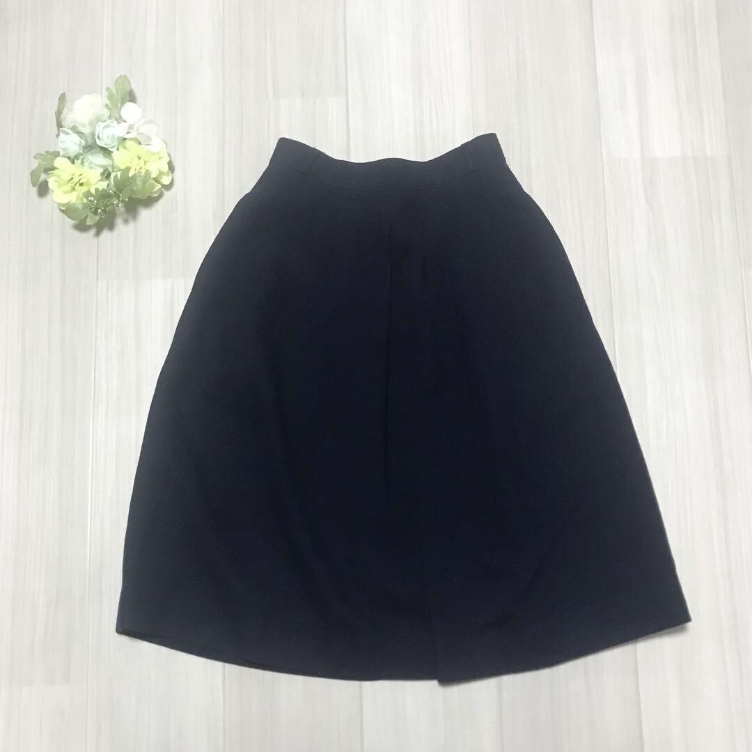 PORTPOP レディース ひざ丈 フレアスカート フリーサイズ 毛100% b0332拍卖
